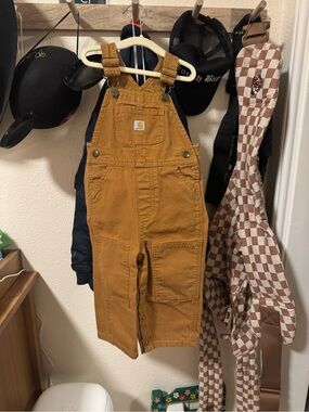Carhartt Kids' Brown Overalls - 18M